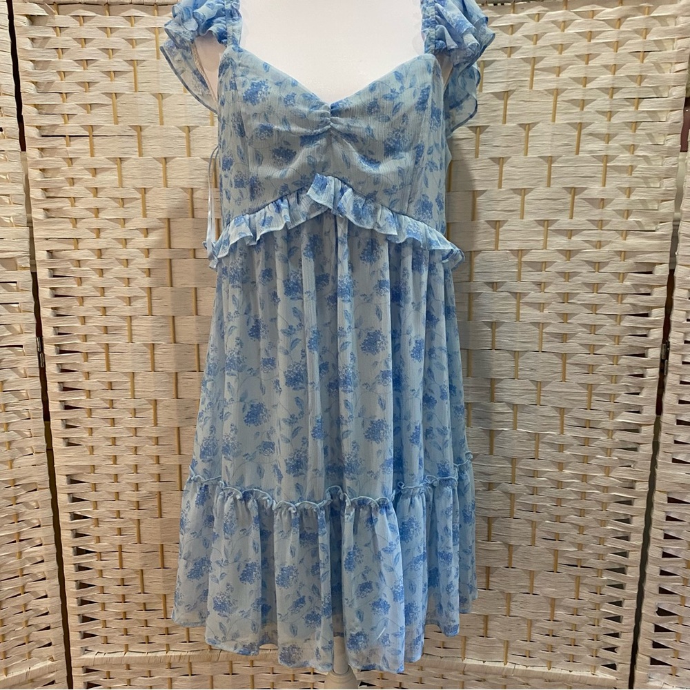 SALE SALE SALE SALE SALE 
Altar'd State Light Blue Smocked Dress